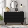 Kincaid Wood 6 Drawer Dresser Matte Black - Hillsdale Furniture -Hillsdale Furniture GUEST 00de83b5 087f 4874 af3e 87adc580c003
