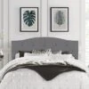 Full/Queen Provence Upholstered Arch Adjustable Tufted Headboard Glacier Gray - Hillsdale Furniture 1 Full/Queen Provence Upholstered Arch Adjustable Tufted Headboard Glacier Gray - Hillsdale Furniture -Hillsdale Furniture GUEST 01b46fa4 93f8 4427 ab9c 2eca1bc088eb