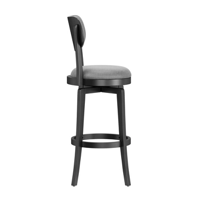 31" Sloan Swivel Barstool Black/Gray - Hillsdale Furniture 6 31" Sloan Swivel Barstool Black/Gray - Hillsdale Furniture - Image 4