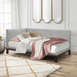 Twin Aria Upholstered Daybed - Hillsdale Furniture -Hillsdale Furniture GUEST 042ba2c3 7747 4881 aa3b 555479322d0a