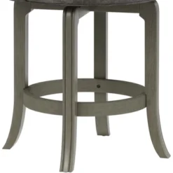 Napa Valley Wood Swivel Counter Height Barstool Aged Gray/Charcoal - Hillsdale Furniture -Hillsdale Furniture GUEST 051b0f6f 78b6 430a ae0d d69947f521f8