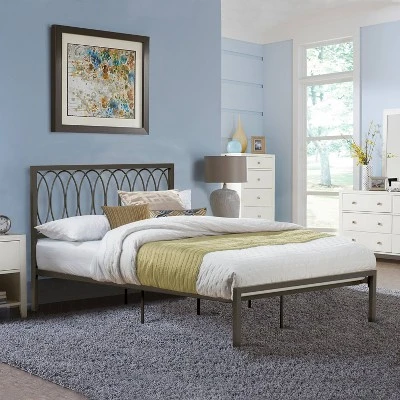 Naomi Complete Metal Bed Gray - Hillsdale Furniture 12 Naomi Complete Metal Bed Gray - Hillsdale Furniture - Image 10