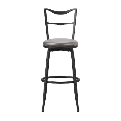 Larimore Metal Bar Height Stool Black - Hillsdale Furniture 5 Larimore Metal Bar Height Stool Black - Hillsdale Furniture - Image 3