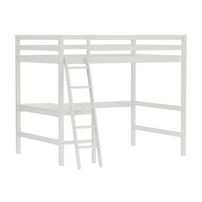 Full Caspian Loft Bed White - Hillsdale Furniture 12 Full Caspian Loft Bed White - Hillsdale Furniture - Image 10