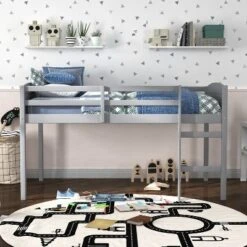 Twin Alexis Wood Arch Loft Bed - Hillsdale Furniture