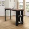Knolle Park Wood Counter Height Table Black/Wire Brush Oak Finished Top - Hillsdale Furniture 2 Knolle Park Wood Counter Height Table Black/Wire Brush Oak Finished Top - Hillsdale Furniture -Hillsdale Furniture GUEST 0bfd8e20 c27c 4022 a816 3a23c7e32e3f
