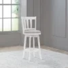 30" Presque Isle Wood Bar Height Swivel Stool White - Hillsdale Furniture -Hillsdale Furniture GUEST 0c43a6d1 31cf 4c78 bd03 bcb4bd016bb9