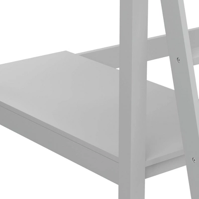 Kids' Twin Caspian Study Loft Gray - Hillsdale Furniture 11 Kids' Twin Caspian Study Loft Gray - Hillsdale Furniture - Image 9