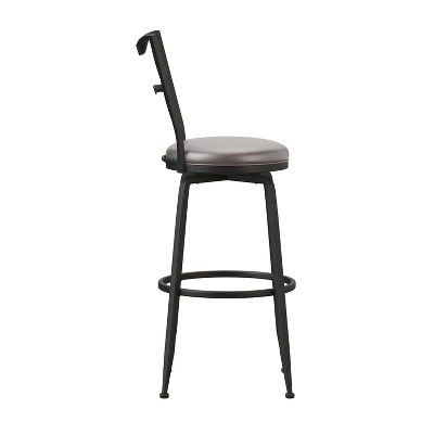 Larimore Metal Bar Height Stool Black - Hillsdale Furniture 6 Larimore Metal Bar Height Stool Black - Hillsdale Furniture - Image 4