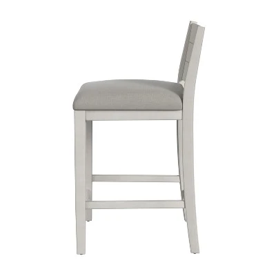 Fowler Wood Counter Height Barstool Sea White - Hillsdale Furniture 12 Fowler Wood Counter Height Barstool Sea White - Hillsdale Furniture - Image 10