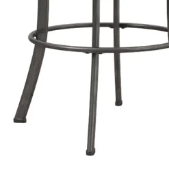 Bridgetown Metal Bar Height Swivel Stool Pewter - Hillsdale Furniture 19 Bridgetown Metal Bar Height Swivel Stool Pewter - Hillsdale Furniture -Hillsdale Furniture GUEST 187f8fdf 1060 4e0f 8c15 5972bee77286