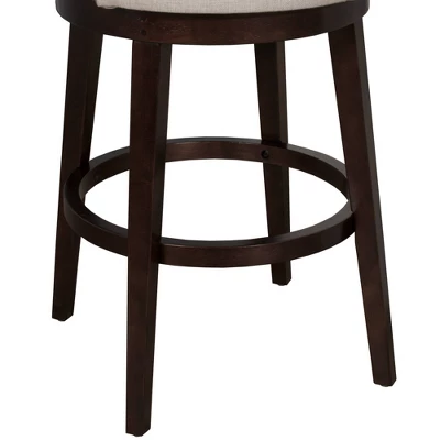 Edenwood Swivel Counter Height Barstool Cream - Hillsdale Furniture 9 Edenwood Swivel Counter Height Barstool Cream - Hillsdale Furniture - Image 7