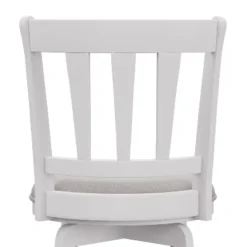 30" Presque Isle Wood Bar Height Swivel Stool White - Hillsdale Furniture -Hillsdale Furniture GUEST 197eb2cc 6a03 4e47 aed3 ca1ac59ef8dd