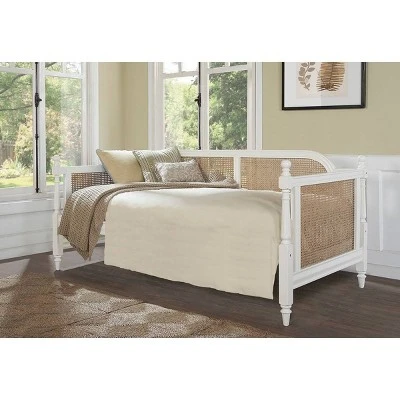 Twin Melanie Upholstered Daybed White Fabric - Hillsdale Furniture 3 Twin Melanie Upholstered Daybed White Fabric - Hillsdale Furniture