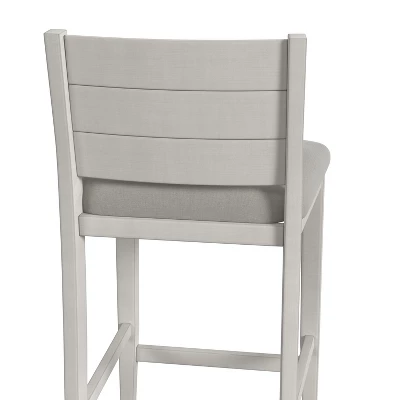 Fowler Wood Counter Height Barstool Sea White - Hillsdale Furniture 15 Fowler Wood Counter Height Barstool Sea White - Hillsdale Furniture - Image 13