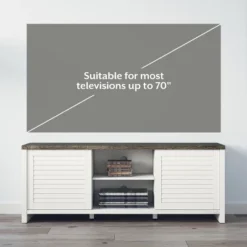 64" Handerson Wood TV Stand For TVs Up To 70" - Hillsdale Furniture -Hillsdale Furniture GUEST 1eb09d43 dd12 48ae be4f 61d6068e6266