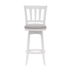 30" Presque Isle Wood Bar Height Swivel Stool White - Hillsdale Furniture -Hillsdale Furniture GUEST 203b108e 4784 49c6 ae3f 3db19c0b7fcf