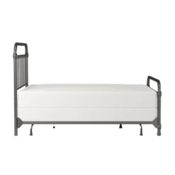 Queen Kirkland Metal Bed Aged Pewter - Hillsdale Furniture -Hillsdale Furniture GUEST 20884769 92db 4ac5 aab8 9ad79adcbd7c