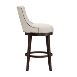 30" Halbrooke Swivel Barstool Smoke/Cream Hillsdale Furniture 19 30" Halbrooke Swivel Barstool Smoke/Cream Hillsdale Furniture -Hillsdale Furniture GUEST 25a15bdf f5cb 47ce a56d 32bc1ca446ec