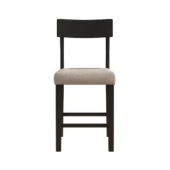 5pc Knolle Park Wood Counter Height Dining Set Black With Oak Wire Brush Finished Top - Hillsdale Furniture -Hillsdale Furniture GUEST 28d58011 b1bd 4620 b5ea 356cef959a75