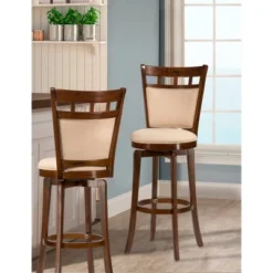 30" Jefferson Swivel Height Barstool Ivory - Hillsdale Furniture -Hillsdale Furniture GUEST 291df9c7 2f0f 426b 8d5f 5ec68e785c1c