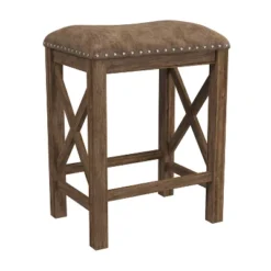 Set Of 2 Willow Bend Counter Height Barstool Walnut/Brown- Hillsdale Furniture -Hillsdale Furniture GUEST 29618b4f dd48 4062 9bda 65fd244f250e