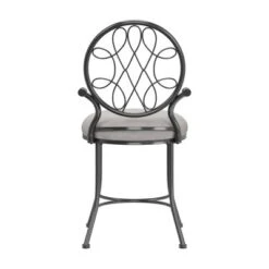 19" O'Malley Metal Vanity Stool - Hillsdale Furniture -Hillsdale Furniture GUEST 2abfbcd1 265f 4095 896f c7016e7be72f