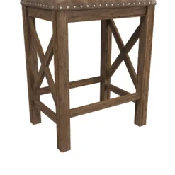Set Of 2 Willow Bend Counter Height Barstool Walnut/Brown- Hillsdale Furniture -Hillsdale Furniture GUEST 2b25da58 86a3 4385 b0b7 e5cb36732b75