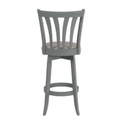 30" Savana Swivel Height Barstool Blue Wirebrush/Cream - Hillsdale Furniture -Hillsdale Furniture GUEST 2b9013b4 2764 4913 9259 281edc2eaa21