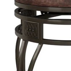 32" Montello Swivel Barstool Bronze/Brown - Hillsdale Furniture -Hillsdale Furniture GUEST 2d2514c7 f051 40fa af29 3e8cf0dc9d13