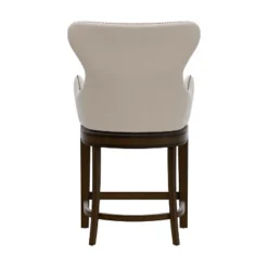 25.75" Caydena Memory Return Swivel Wood Counter Height Barstool Rustic Gray/Cream Fabric - Hillsdale Furniture 19 25.75" Caydena Memory Return Swivel Wood Counter Height Barstool Rustic Gray/Cream Fabric - Hillsdale Furniture -Hillsdale Furniture GUEST 32ed171a d55c 4e61 897d 7a701a384345