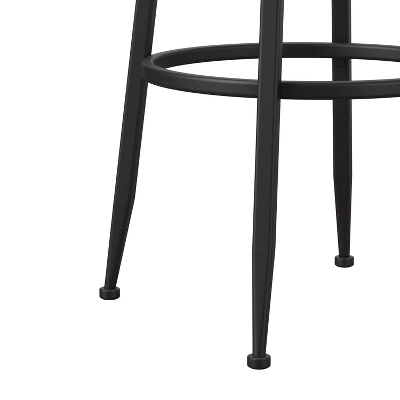 Larimore Metal Bar Height Stool Black - Hillsdale Furniture 10 Larimore Metal Bar Height Stool Black - Hillsdale Furniture - Image 8