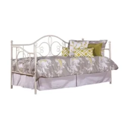 Twin Ruby Daybed With Suspension Deck Textured White - Hillsdale Furniture 9 Twin Ruby Daybed With Suspension Deck Textured White - Hillsdale Furniture -Hillsdale Furniture GUEST 375ff77e af93 4746 8bb0 0f698b7a927d
