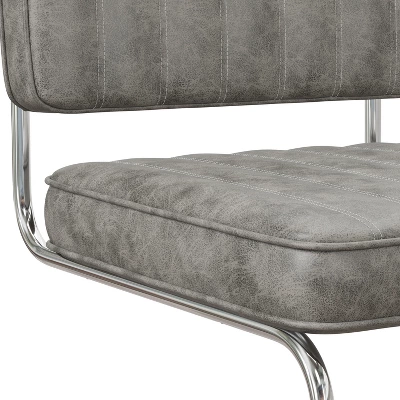 Set Of 2 Breuer Metal Counter Height Stools - Hillsdale Furniture 9 Set Of 2 Breuer Metal Counter Height Stools - Hillsdale Furniture - Image 7