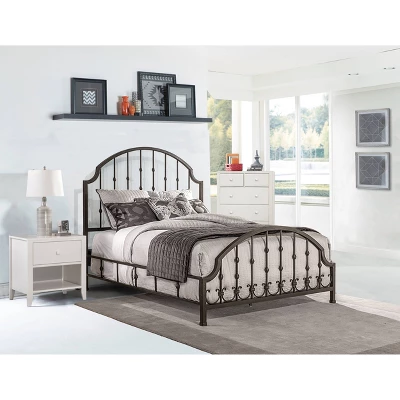 King Westgate Bed Set With Rails Included Black - Hillsdale Furniture 3 King Westgate Bed Set With Rails Included Black - Hillsdale Furniture