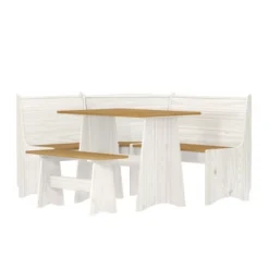 Cottonwood Wood L - Shaped Dining Nook White/Honey - Hillsdale Furniture 24 Cottonwood Wood L - Shaped Dining Nook White/Honey - Hillsdale Furniture -Hillsdale Furniture GUEST 3ec54f47 6721 4a61 b4da 8205afe8e4a0