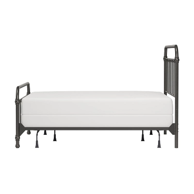 King Kirkland Metal Bed Aged Pewter - Hillsdale Furniture 9 King Kirkland Metal Bed Aged Pewter - Hillsdale Furniture - Image 7