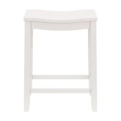 24" Fiddler Backless Counter Height Barstool White - Hillsdale Furniture -Hillsdale Furniture GUEST 439b87b0 f487 44d6 81e3 667e9a9f176b