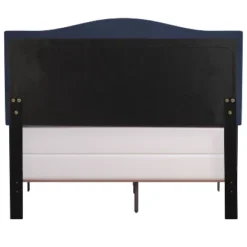 Queen Kiley Velvet Upholstered Bed Blue - Hillsdale Furniture -Hillsdale Furniture GUEST 45360694 7e26 487d 910d 2b8d48d88d0d