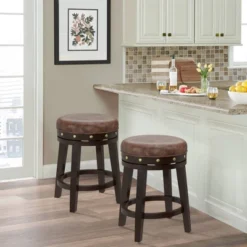 Benard Backless Counter Height Barstool Deep Smoke Brown - Hillsdale Furniture 11 Benard Backless Counter Height Barstool Deep Smoke Brown - Hillsdale Furniture -Hillsdale Furniture GUEST 45c3e030 fcf2 4d29 8544 a68ae97c143e