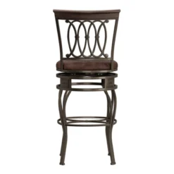32" Montello Swivel Barstool Bronze/Brown - Hillsdale Furniture -Hillsdale Furniture GUEST 4652270d e370 476a 8e68 09d3e311461c
