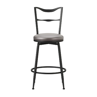 Larimore Metal Counter Height Stool Black - Hillsdale Furniture 5 Larimore Metal Counter Height Stool Black - Hillsdale Furniture - Image 3
