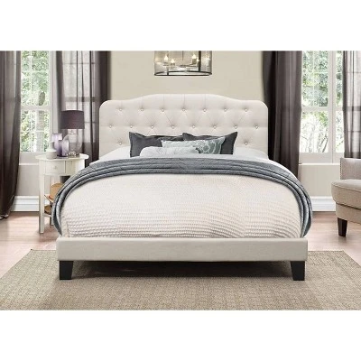 Nicole Upholstered Bed In One - Hillsdale Furniture 4 Nicole Upholstered Bed In One - Hillsdale Furniture - Image 2