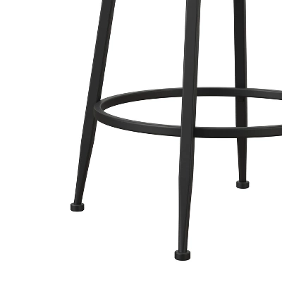 Larimore Metal Counter Height Stool Black - Hillsdale Furniture 10 Larimore Metal Counter Height Stool Black - Hillsdale Furniture - Image 8