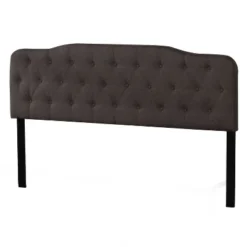 Nicole Upholstered Headboard Stone Fabric/Metal (Frame Not Included) - Hillsdale Furniture -Hillsdale Furniture GUEST 48bdf39c 26ee 4924 9f06 5fc9bd2b3019