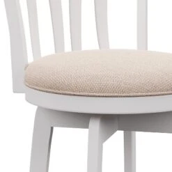 30" Savana Wood Bar Height Swivel Stool White - Hillsdale Furniture 21 30" Savana Wood Bar Height Swivel Stool White - Hillsdale Furniture -Hillsdale Furniture GUEST 48f46ec8 3907 4005 866c a66eaf3d727a