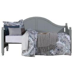 Twin Augusta Daybed With Suspension Deck Gray - Hillsdale Furniture -Hillsdale Furniture GUEST 4cffd20c db78 4652 b1c7 59c058cd07d7