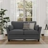 Grant River Upholstered Loveseat With 2 Pillows Gray - Hillsdale Furniture -Hillsdale Furniture GUEST 51a4e66f c2e4 4d12 b044 697c446f637c