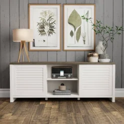 64" Handerson Wood TV Stand For TVs Up To 70" - Hillsdale Furniture -Hillsdale Furniture GUEST 540bf632 6147 4d08 bbad 139684b9ce19