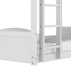 Twin Capri Wood Triple Bunk Bed White - Hillsdale Furniture -Hillsdale Furniture GUEST 5747e26c 85f2 49b1 9577 a7116a4e5b57